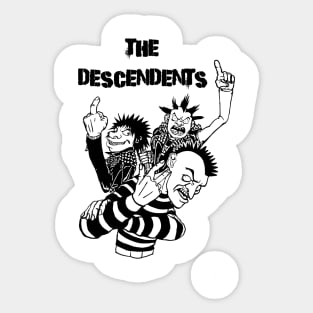 Punk Rock Man Of The Descendents Sticker